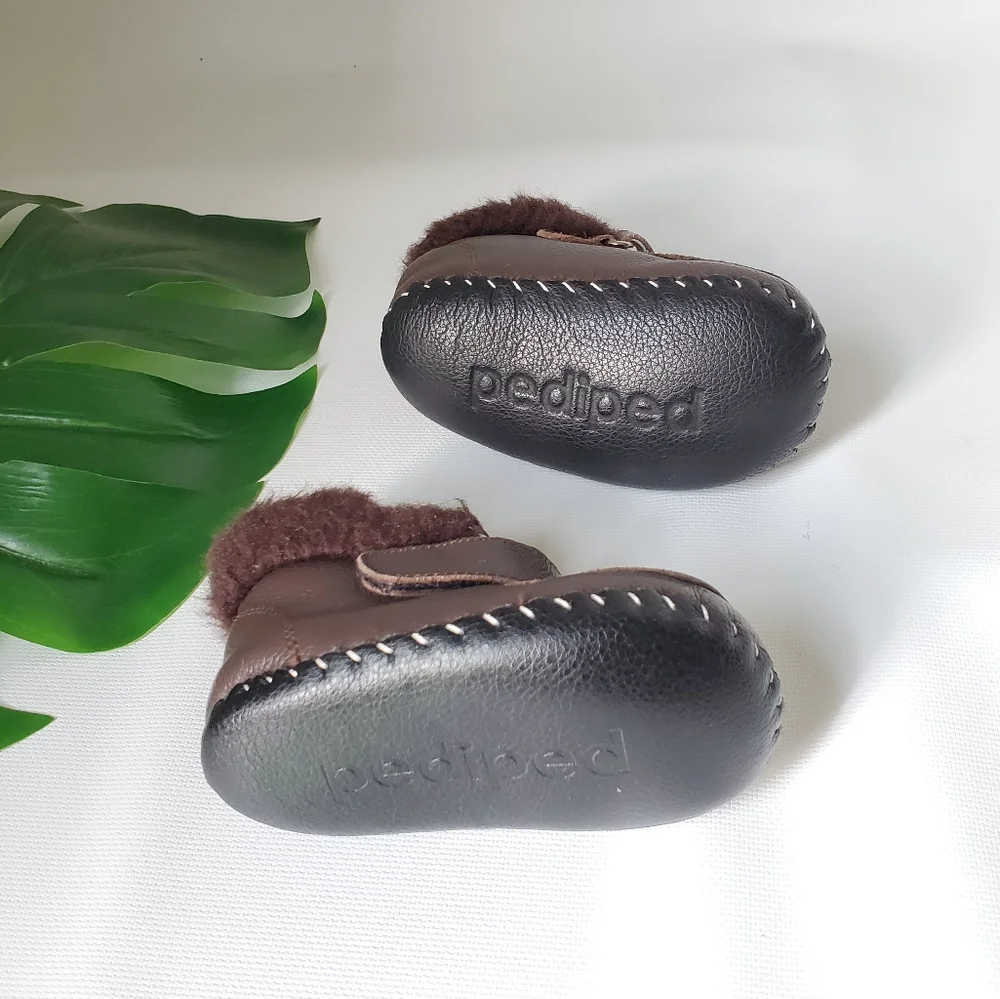 Pediped Fully Faux Fur Lined Winter Booties